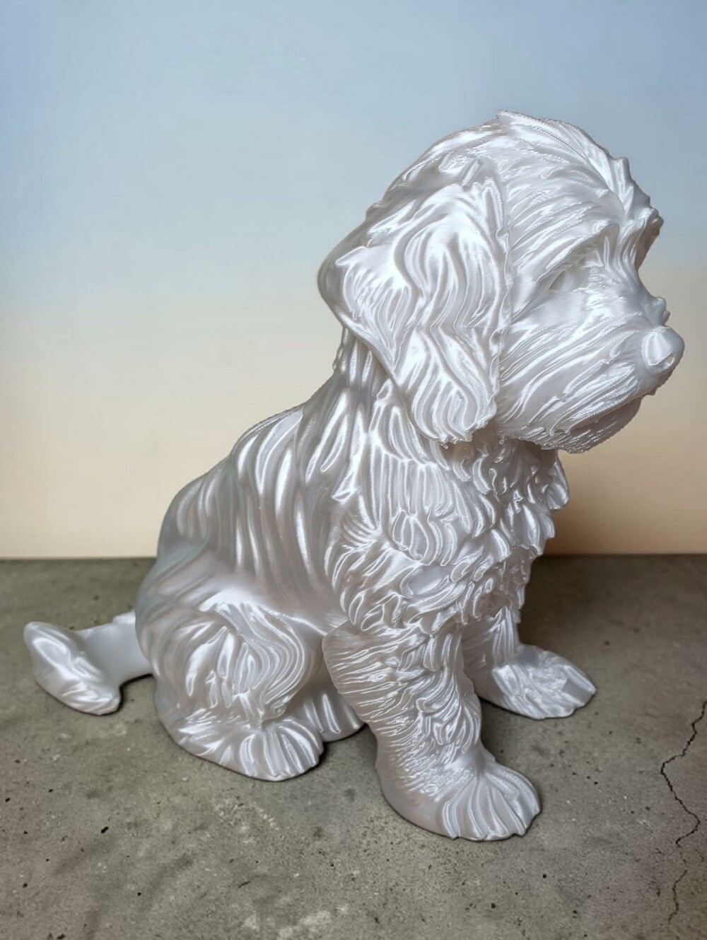 Hand Crafted Maltipoo Dog NWT!